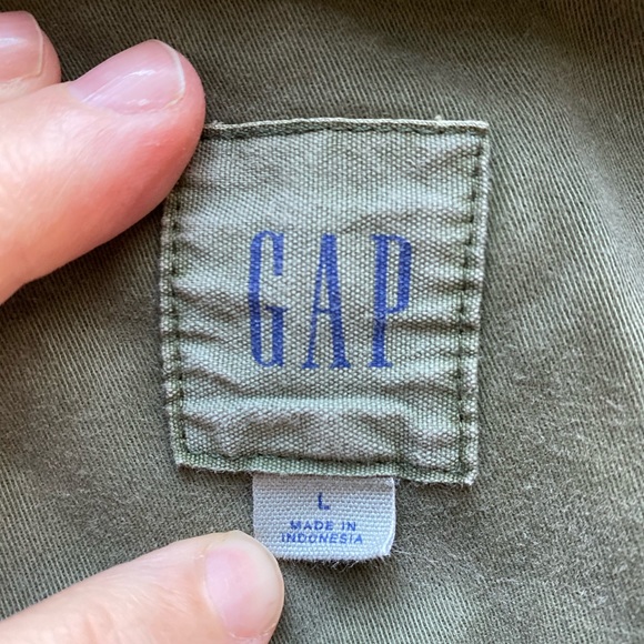 Gap military style shacket - L - Picture 4 of 4